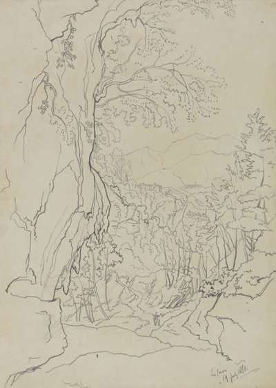 La Cava door Edward Lear