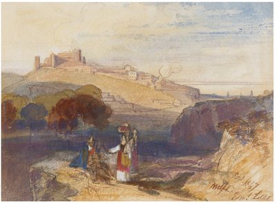 Melfi, Italië door Edward Lear