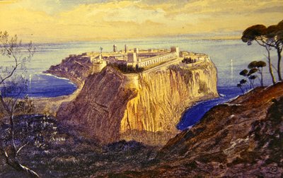 Monaco door Edward Lear