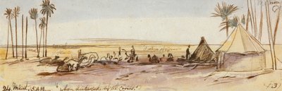 Omgeving Belbeis door Edward Lear