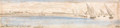 Omgeving Benout door Edward Lear