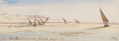 In de buurt van Eb-Bosh; 14.15 uur, 2 januari 1867 (33) door Edward Lear