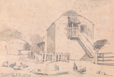 Peperen, 3 okt. 1834 door Edward Lear