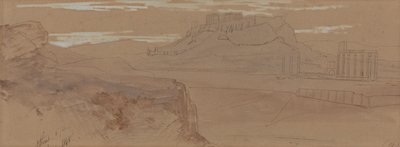 Schetsen van Athene door Edward Lear