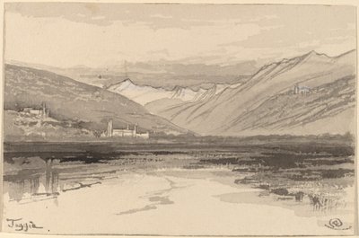 Taggia door Edward Lear