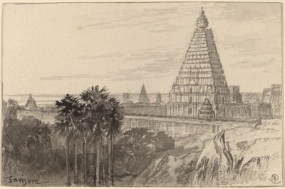Tanjore, India door Edward Lear