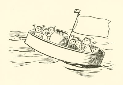De Jumblies door Edward Lear