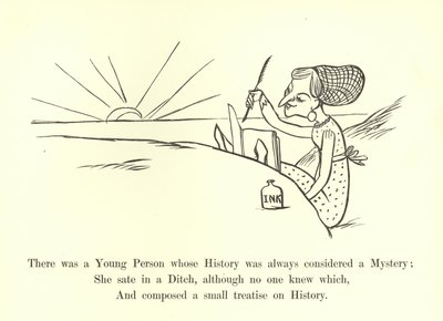 Er was een jong persoon wiens geschiedenis altijd als een mysterie werd beschouwd door Edward Lear