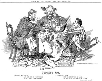 Fidgety Joe, 1903 door Edward Linley Sambourne