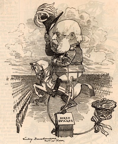 George William Frederick Charles (1819-1904) door Edward Linley Sambourne