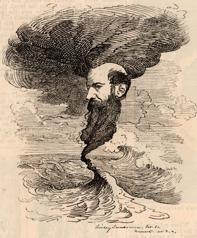 Portret van Wilfred Lawson door Edward Linley Sambourne