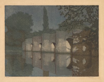 Stopham Brug door Edward Louis Laurenson