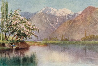 Kotwal vanuit de buurt van de Dal Darwaza door Edward Mary Joseph Molyneux
