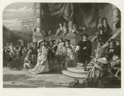 De Val van Clarendon door Edward Matthew after Ward