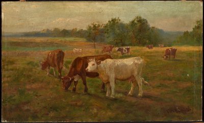 Koeien door Edward Mitchell Bannister