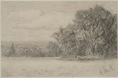 Landschap (#1) ca. 1880s door Edward Mitchell Bannister