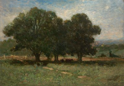 Landschap door Edward Mitchell Bannister