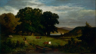 Eikenbomen door Edward Mitchell Bannister