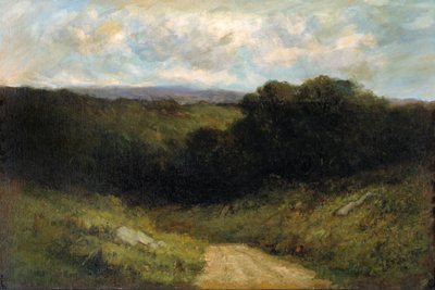 De weg naar de vallei, n.d. door Edward Mitchell Bannister