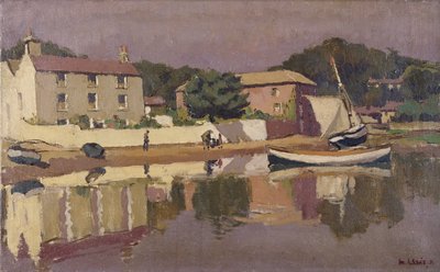 De Strand, Laugharne door Edward Morland Lewis
