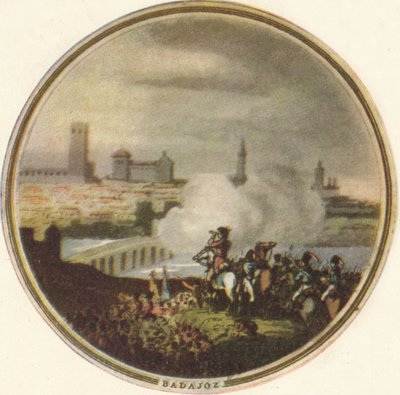 Inname van Badajoz, 1815, 1910 door Edward Orme