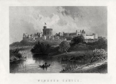 Windsor Castle, Engeland door Edward Paxman Brandard