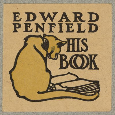 Boekplaat door Edward Penfield
