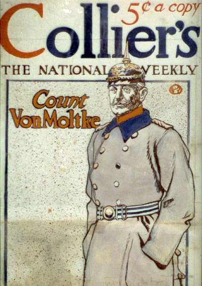 Graaf Von Moltke de jongere (1848 - 1916) door Edward Penfield