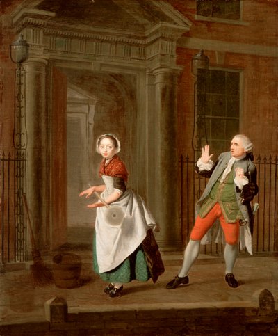 Een stadse bui, ca. 1764 door Edward Penny