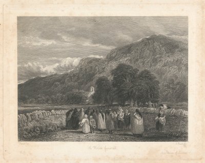 Een Welshe begrafenis door Edward Radclyffe