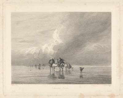 Lancaster Sands door Edward Radclyffe