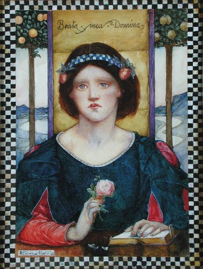 Beata Mea Domina door Edward Reginald Frampton