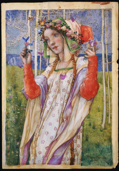 Sprookjesland, 1906 door Edward Reginald Frampton