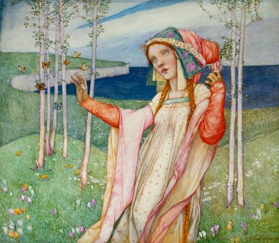 Lente, 1911 door Edward Reginald Frampton