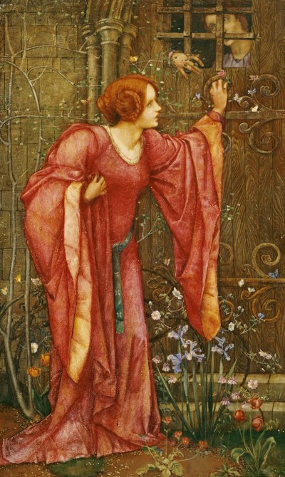 Stenen Muren maken geen Gevangenis, noch IJzeren Staven een Kooi door Edward Reginald Frampton