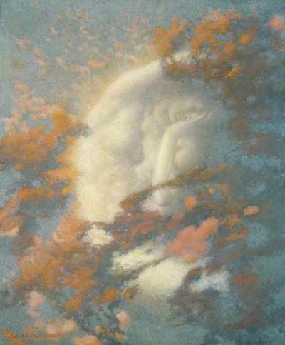 Verjaag de Wolken en Verwelkom de Dag door Edward Robert Hughes