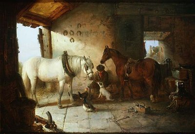 In de smederij door Edward Robert Smythe