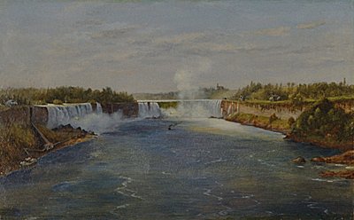 Niagara Watervallen door Edward Roper