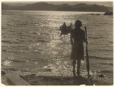 Langs het mistige koperen pad door Edward S. Curtis