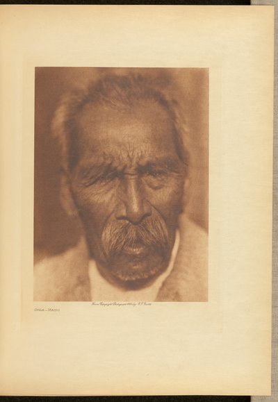 Otila - Maidu door Edward S. Curtis