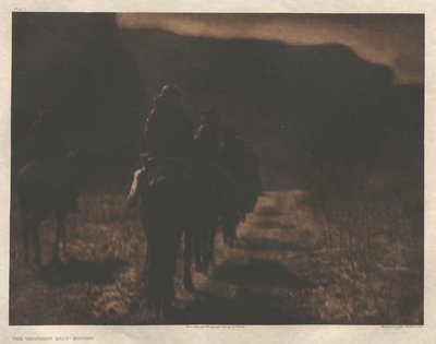 Portfolio I, Plaat 1: Het verdwijnende ras-Navajo door Edward S. Curtis