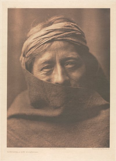 Portfolio XVII, Plaat 612: Waíhusiwa, A Zuñi Kyáqimâssi door Edward S. Curtis