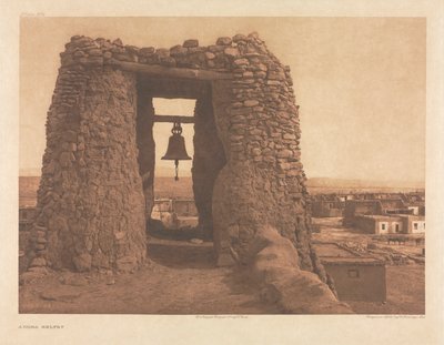 Portfolio XVI, Plaat 564: Belfort van de Acoma door Edward S. Curtis