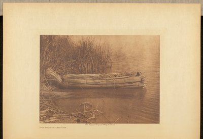 Kom naar Balsa aan Clear Lake door Edward S. Curtis