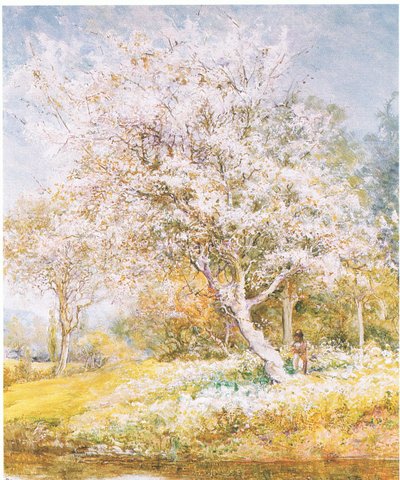 Bloemen plukken, uit onbekende bron door Edward Samuel Harper
