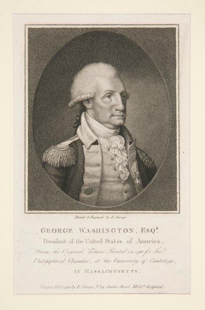 George Washington, Esq. door Edward Savage