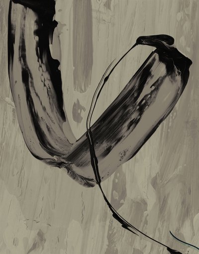 Abstract Grijs Gebaar door Edward Selkirk