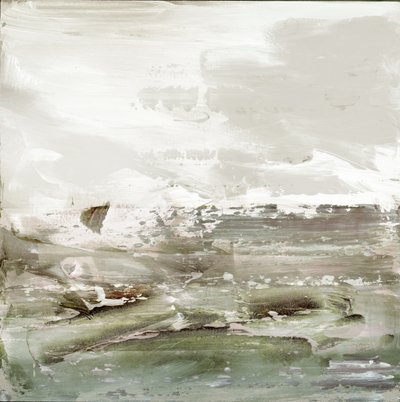Gedempte groene horizon door Edward Selkirk