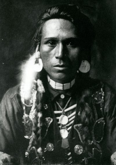 Een jonge Yakima door Edward Sheriff Curtis