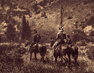 In Black Canon door Edward Sheriff Curtis